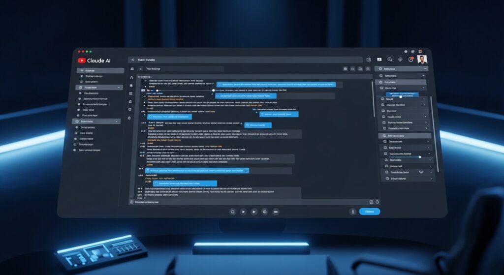 YouTube Automation AI workflow Claude scripting process