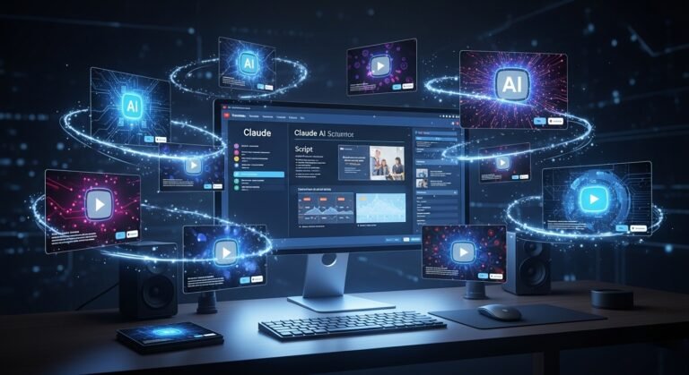 YouTube Automation with AI 2026 Claude script to video workflow