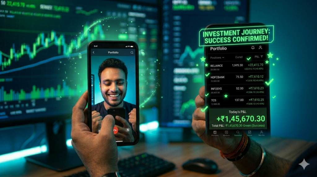 Zerodha Kite app पर first trade India 2026
