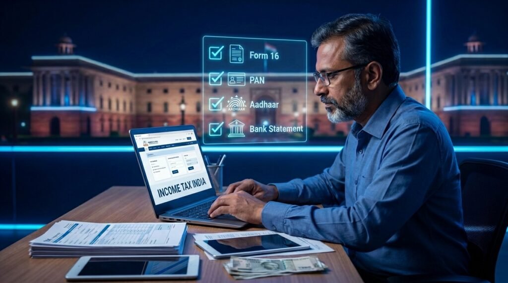 ITR भरने के लिए जरूरी documents checklist 2026 India